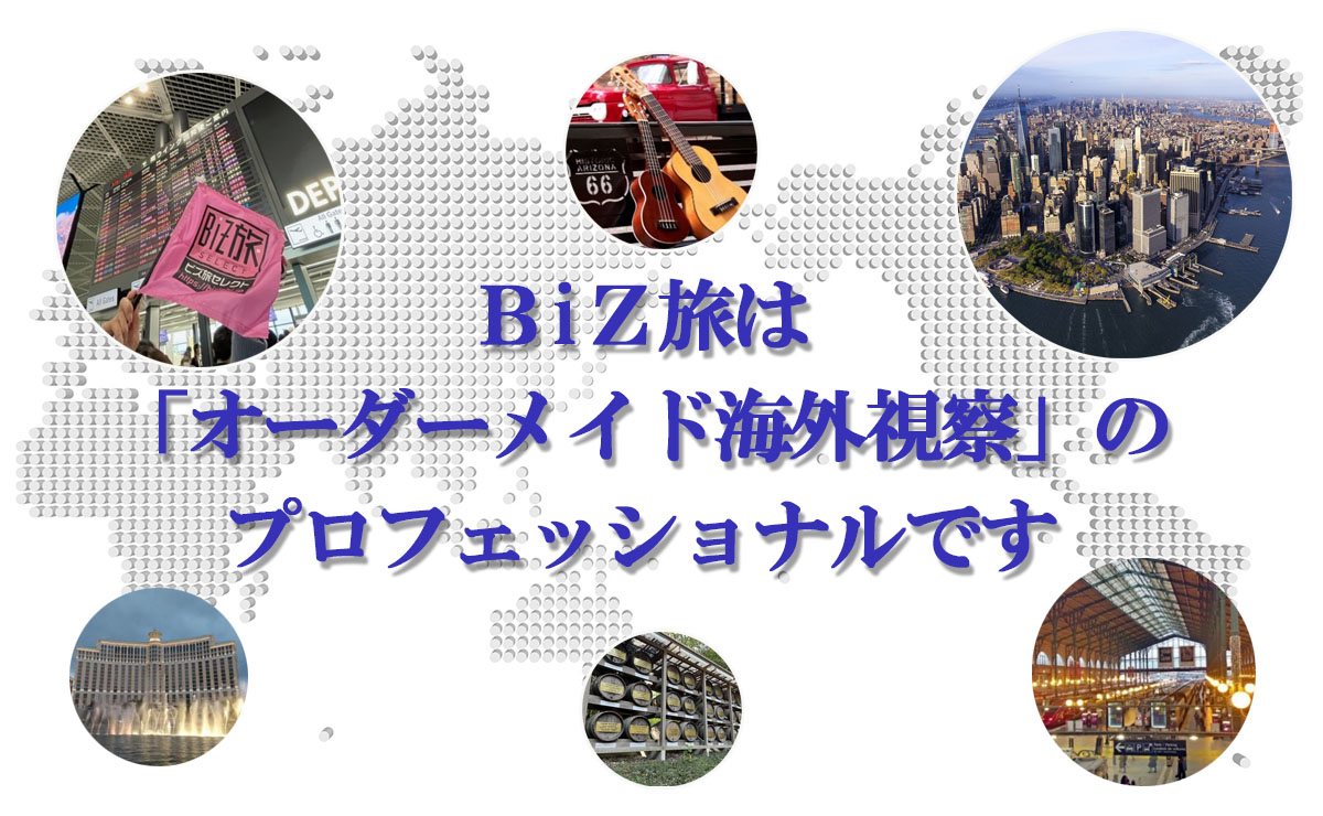 BiZ旅は「オーダーメイド海外視察」のプロフェッショナル
